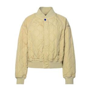 Quilted Nylon Bomber Jacket